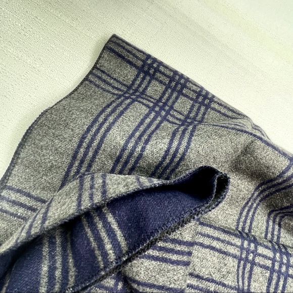 Geoffrey Beene Men’s Winter Scarf Plaid Lightweight Reversible New - Picture 12 of 12